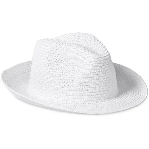 Bruno Fedora Hat White